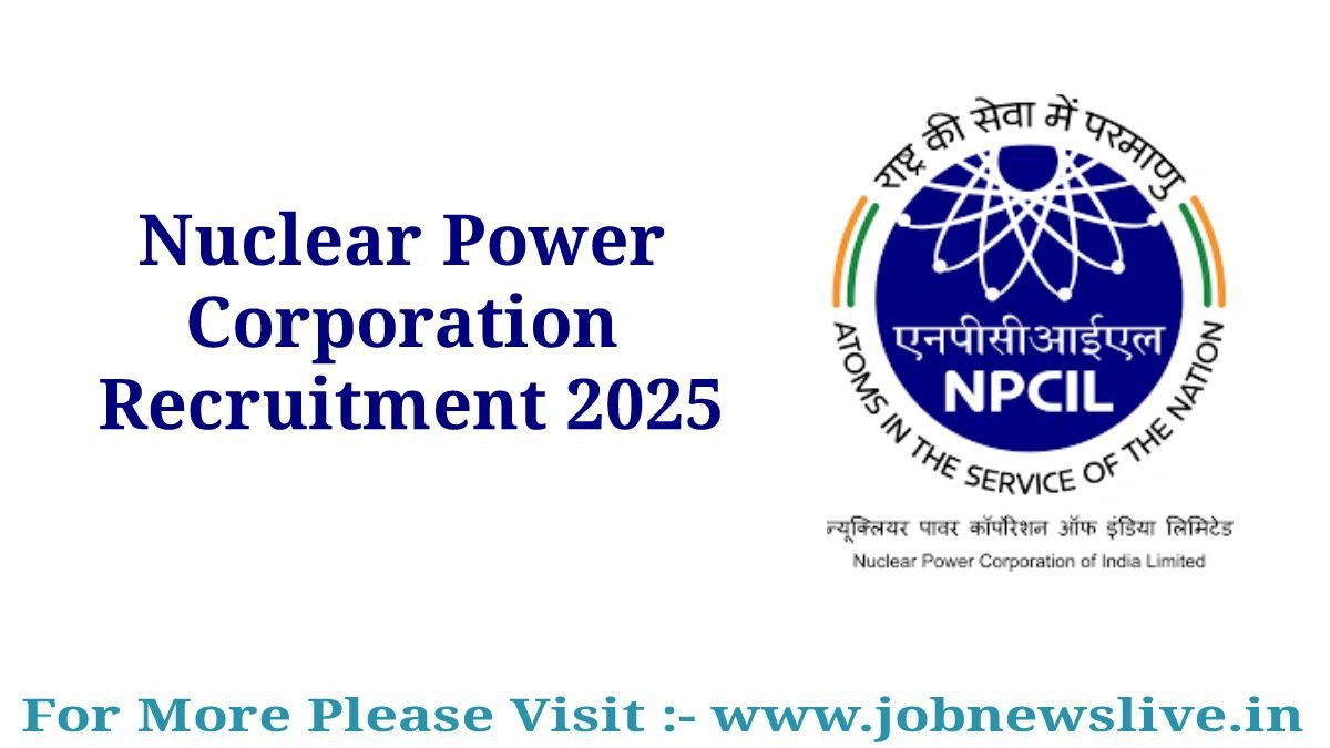 NPCIL Apprentice Jobs 2025