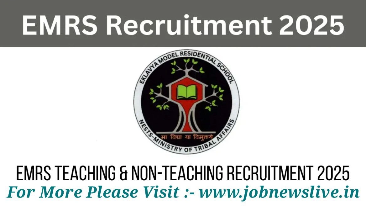 EMRS Recruitment 2025