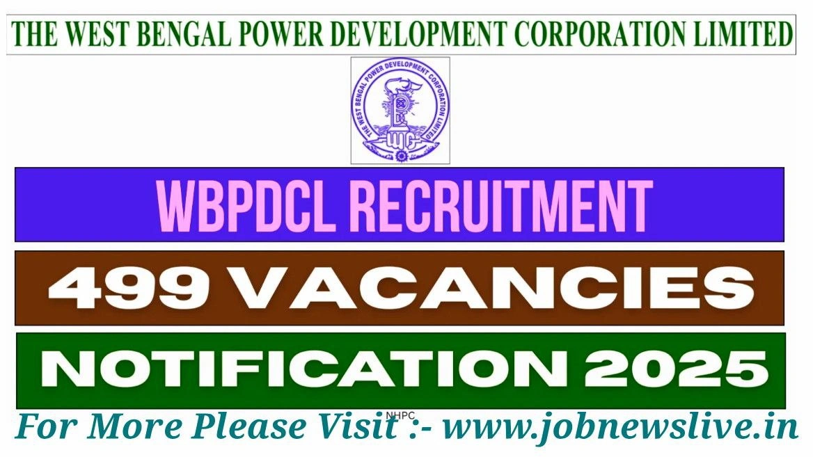 WBPDCL Recruitment 2025